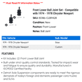 thumbnail image 2 of Front Lower Ball Joint Set - Compatible with 1974 - 1978 Chrysler Newport 1975 1976 1977, 2 of 2