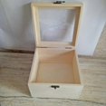 thumbnail image 3 of 2026 Glass Lid Christmas Wooden Gift Box Immortalized Flower Storage Box Collection Glass, 3 of 3