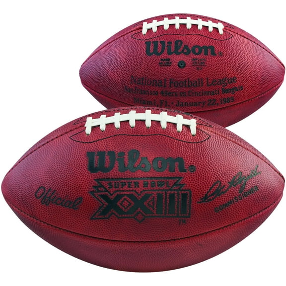Super Bowl XXIII Wilson Official Game Football