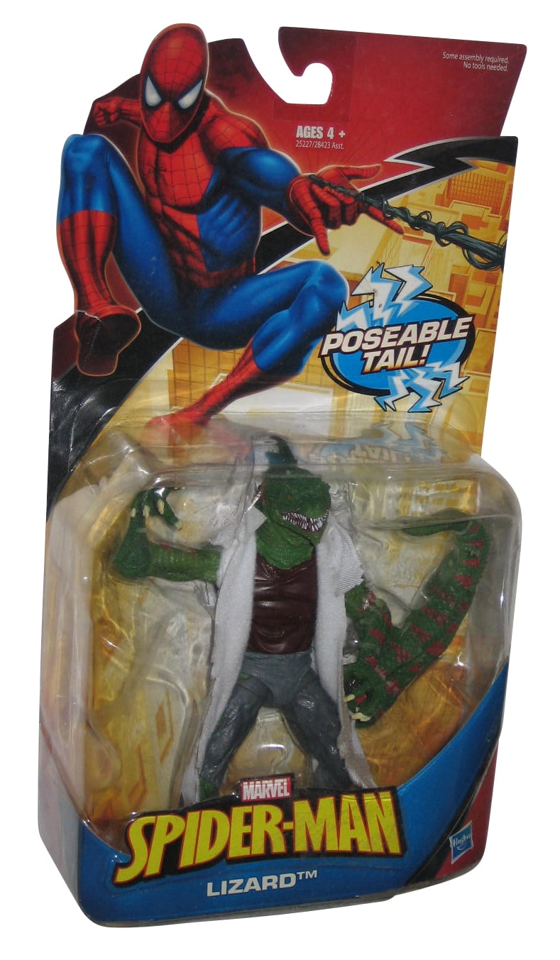 Marvel Hasbro Spider-Man Lizard Action Figure With Poseable Tail Classic Heroes 