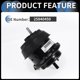 thumbnail image 5 of Soporte del motor Unique Bargains, MONTAJE DEL MOTOR No.25840450 para Chevrolet Traverse 3.6L 2009-2015 Negro, 1 Pc, 5 of 6