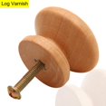 thumbnail image 4 of Pomos de madera para armarios Cangder, de 3,3 cm de diámetro y 2,6 cm de altura, 20 unidades, 4 of 8