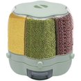 thumbnail image 1 of Dispensador De Muesli 8 Kg 6 Compartimentos Dispensador De Cereales Giratorio Dispensador De Cereales Contenedor De Muesli Contenedor De Almacenamiento, 1 of 6