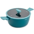 thumbnail image 7 of Thyme & Table Eden 12 Piece Cookware Set Non-Stick - Peacock Blue, 7 of 7