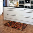 thumbnail image 5 of GZHJMY Funny Halloween Pumpkin Kitchen Rugs, 39"x20",Non Slip Washable Cushioned Carpets Polyester AntiFatigue Comfort Porch Floor Mat Doormat Halloween Decoration, 5 of 7