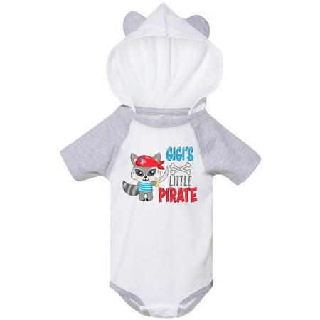 

Inktastic Gigi s Little Pirate Cute Raccoon with Sword Gift Baby Boy or Baby Girl Bodysuit