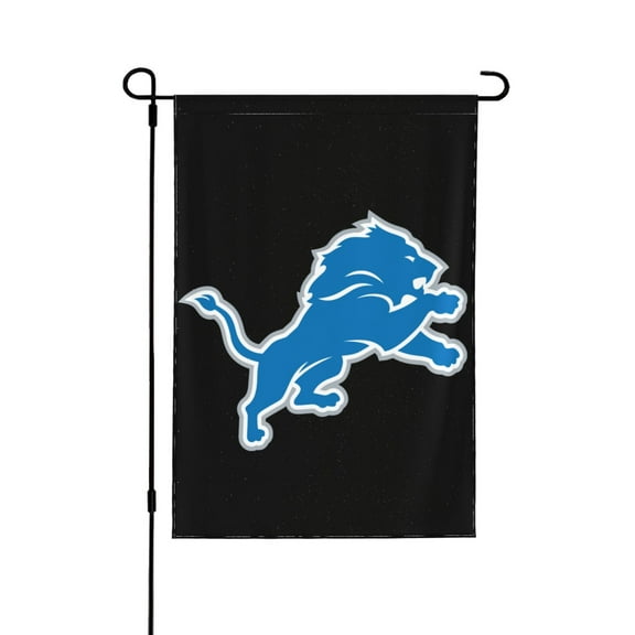 Lion Sport Logo Garden Flag 12.5 X 18 Inch Double Sided, Decorative Flag Balcony Courtyard Indoor Welcome Garden Flag