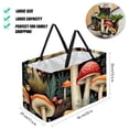 thumbnail image 2 of Mushroom Large Capacity Reusable Foldable Oxford Cloth Cube Organizer Tote Bag Toy Basket, 2 of 7