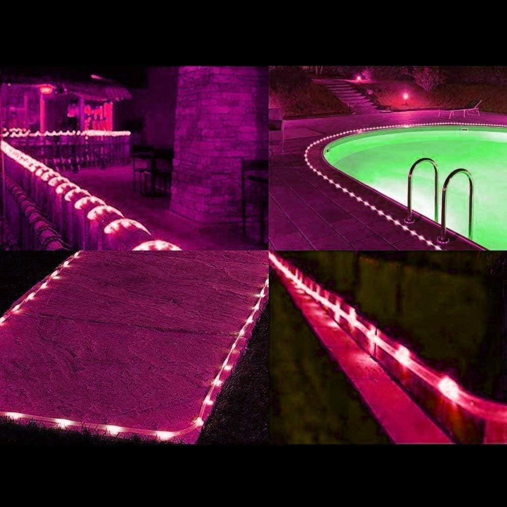 Solar Rope Lights, 1000 LEDs 334ft Waterproof Outdoor String Lights with 8 Modes, Fence, Path, Tree, Wedding & Party Decoration