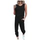 thumbnail image 2 of Puntoco Conjuntos sueltos de dos piezas para mujer, tops sin mangas sólidos, chaleco, pantalones casuales, sudadera, liquidación Puntoco Puntoco-5485, 2 of 6