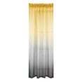 thumbnail image 2 of EGNMCR Pillow Cases, Pillow Covers Gradient Color Tulle Door Window Curtain Drape Panel Sheer Scarf Valances 1PC window Curtain, 2 of 9