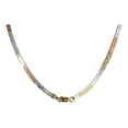 thumbnail image 3 of JOYARIS Cadena Y Brazalete Cola De Serpiente Tricolor Plata Ley 925 DM-0001180, 3 of 3