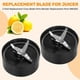 thumbnail image 4 of 2 Pack Replacement Cross Blade Parts for Magic 250W Blender, Juicer and Mixer, Blender Replacement P, 4 of 5