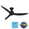 thumbnail image 2 of Hunter - Mazzini Indoor/Outdoor Ceiling Fan, Remote, 52-inch, Matte Black, Casual-style, 6-speed DC Motor, Energy Star, 52831, for Porches, Bathrooms, 2 of 16