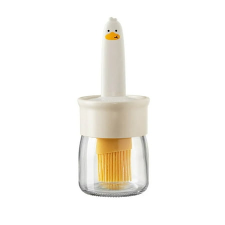 

JUYDhdh Cooking Utensils Cooking Utensils Set Kitchen Home Oil Dispenser With Silicone Brush Glass Olive Oil Dispenser Bottle 2 In 1 Measuring Oil Dispenser Bottle For Kitchen Cooking Frying Bak