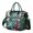 Dark-green-4, variant on Strawberry Lover's Insulated Tote Bag - Extra Large Leakproof Cooler Lunch Box with Shoulder Strap, Multi-Compartment for Fruits, Drinks (Fruity Summer Berry Design)