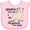 AD-Pink, variant on Inktastic Grandma's You Say Alpaca My Bags Boys or Girls Baby Bib