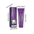 thumbnail image 2 of EELHOE Purple toothpaste removes stains, whitens and strengthens teeth -, 2 of 2
