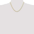thumbnail image 5 of 14K Yellow Gold 2.5mm Silky Herringbone Chain Necklace, 5 of 8