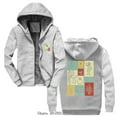 thumbnail image 4 of Nazca Lignes Pérou Géoglyphe Singe Astronaute Araignée Rétro Chandail à Capuchon Mode Veste à Capuche Mode Manteaux Hommes Hiver Décontracté Mode Urbaine, 4 of 5