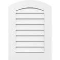 thumbnail image 1 of 26"W x 28"H Arch Top Surface Mount PVC Gable Vent: Non-Functional, w/ 3-1/2"W x 1"P Standard Frame, 1 of 4