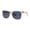 Slate Black, variant on Mens Hipster Retro Vintage Style Horn Rim Sunglasses All Black