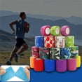 thumbnail image 5 of Elastic First Aid Physio Muscle Tape Medical Health Treatment Gauze Wrist Finger Sticker Cohesive Bandage Self-Adhesive Sports Bandage Muscles Care Strap 9, 5 of 8