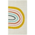 thumbnail image 5 of Unique Loom Whimsy Kids Collection Area Rug - Rainbow (2' 2" x 3' 11" Runner Ivory/Yellow) Perfect For Kids Bed Room/Nursery Room/Living Room/Class Room/Play Room, 5 of 5