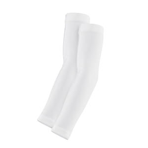 Athletic Works Youth Arm Sleeves, White, 4-Way Stretch