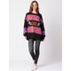 thumbnail image 5 of Sudaderas para Mujer con Lentejuelas, Bloques de Color, Cuello Redondo, Larga, Brillantes, Lindas Sudaderas. Negro L, 5 of 7