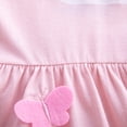 thumbnail image 3 of Enfants d'Hiver Robe Arc-en-Ciel Robe de Fille à Manches Longues, Rose 130cm, 3 of 5