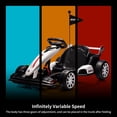 thumbnail image 3 of Accreate 24V Kids’ Electric Drift Go Kart – Adjustable, Foldable Racing Car with 2x200W Motors, 7.5 MPH Top Speed, Safety Harness & Braking – Ages 6–12, 3 of 7