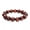 Red, variant on K-KED Natural Multicolor Tiger's Eye Round Gemstone Beads Bracelet 7.5'' AAA++-Rose Red-10 mm