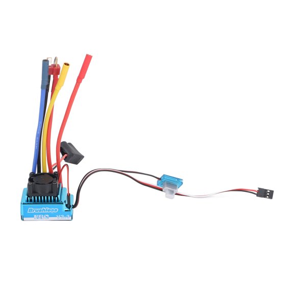 ESC Sin Escobillas, Resistente Al Agua, Fácil Reinicio, Regulación De Potencia De Freno, Controlador Electrónico De Velocidad RC A Prueba De Polvo Para Coche 1/10 RC