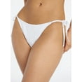 thumbnail image 4 of No Boundaries Missy Daisy String Bikini Bottoms, Women’s XXS-XXL, 4 of 5