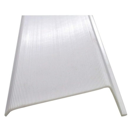 Beam Lighting Under Cabinet Light Cover Replacement | White Ribbed Acrylic Diffuser (L-Shaped, 12")