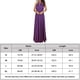 thumbnail image 2 of Vestidos de Fiesta Elegantes de mujer sin espalda vestido de fiesta de dama de honor a la moda Cgtredaw Púrpura T S para Mujer, 2 of 8