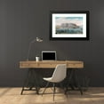 thumbnail image 4 of Italian School 24x17 Black Modern Framed Museum Art Print Titled - A View of Gibraltar Harbour (19th Century), 4 of 5