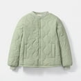 thumbnail image 6 of KAUOD Kids Lightweight Puffer Jackets Button Open Front Quilted Windproof Coats Boys Girls Long Sleeve Winter Outwear, 6 of 8