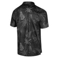 thumbnail image 3 of Men's Colosseum Black Wyoming Cowboys Palms Team Polo, 3 of 3