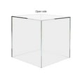 thumbnail image 4 of Marketing Holders Acrylic Clear Cube Riser Display Box or Bin 5 Sided Trophy Figurine Pedestal Display 9" Square, 4 of 10