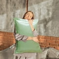 thumbnail image 4 of Bovemsi Clearance Solid Color Faux Silk Pillowcase Silk No Zipper Envelope Pillow Pillow Cover, 4 of 4