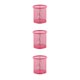 thumbnail image 4 of Methold Mesh Metal Pen Holder Pot Smooth Table Office Edge Eraser Stationery Caddy Organizer Holders Fashion Desk Ruler Container Type1 NO1, 4 of 6