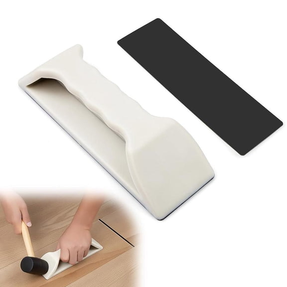 Floor Gaps Fixer Tool,2026 Upgraded Heavy-Duty Plank Grabber with Washable Adhesive Pad for Laminate, Vinyl Engineered Wood Flooring Repair