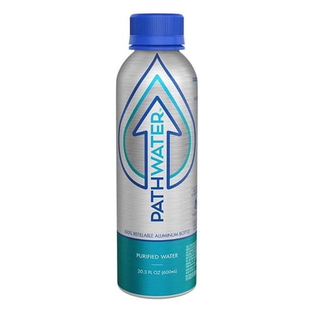 Pathwater 20.3 oz Purified Water in Aluminum Bottle