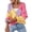 Yellow, variant on Women's Long Sleeve Lightweight Knit Sweater – Crewneck Soft Loose Fit Pullover Top for Casual Fall 2025 Trendy Outfits