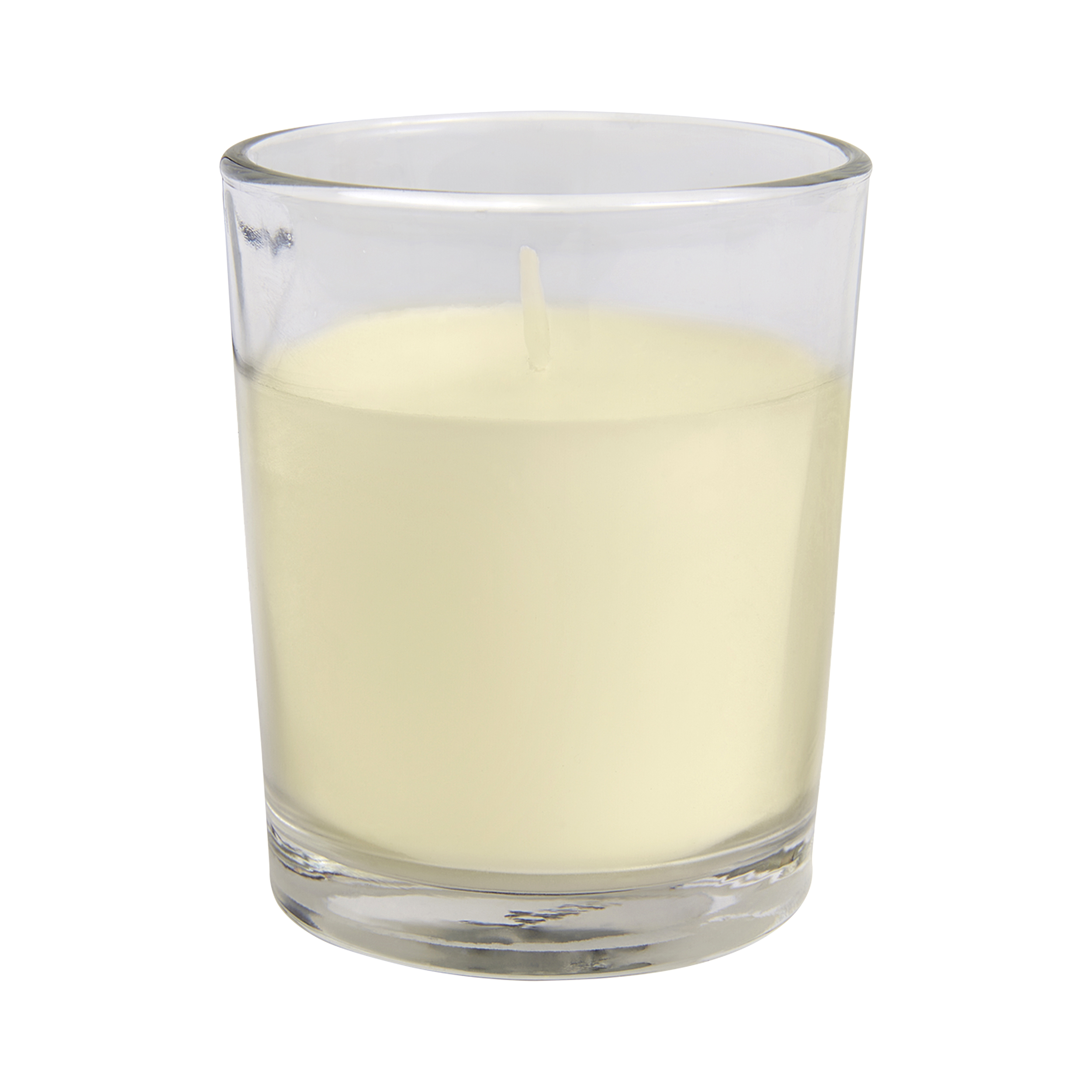 Mainstays Unscented Filled Votive Glass Candles, Ivory, 12Pack Votive