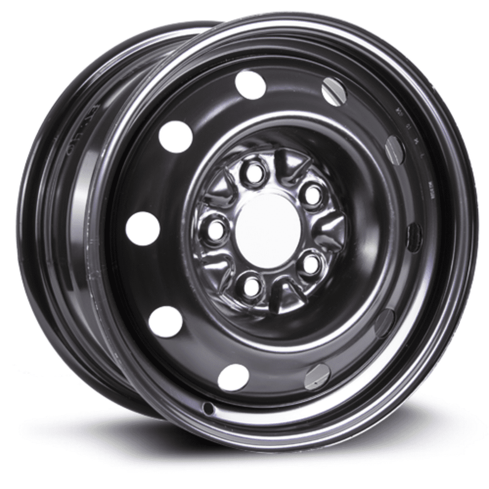 Steel Rim 15X6.5, 5X114.3, 71.5,  40, black finish (MULTI FITMENT ...