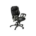 thumbnail image 1 of Mayline Ultimo 300 Mid-Back With Synchro-Tilt - Chair - armrests - ring-shaped - swivel - cowhide - black, 1 of 1