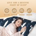 thumbnail image 3 of Naloa Cartoon Swan Super Soft 20x60 Body Pillow Case,Long Side Hidden Zipper（PILLOWS ARE NOT INCLUDED）, 3 of 6